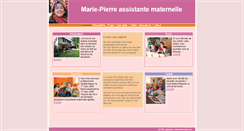 Desktop Screenshot of marie-pierre-dinca.com